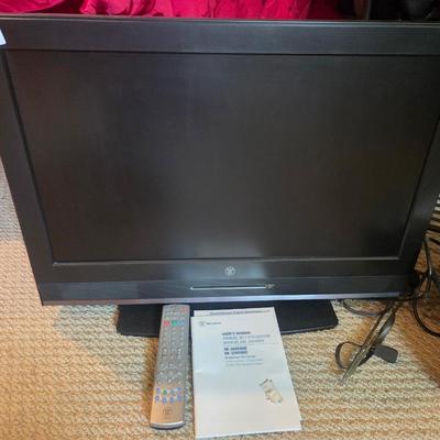 Sale Photo Thumbnail #112: Tv - 25”
DVD player
Alarm clocks
Computer accessories 
Video camera
Headphones

Bakers rack not included