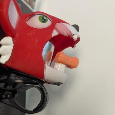 Red Cat Head Handle Bar Bell & Sunlite Ding Dong Bell #2