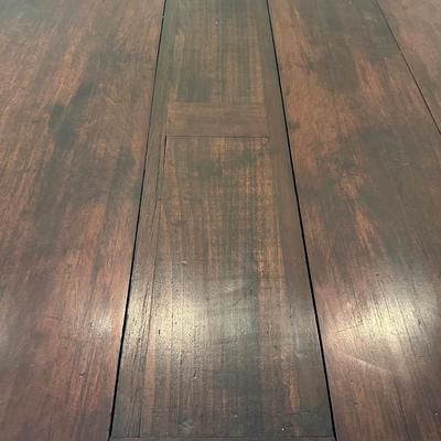 Antique Extendable Dining Table with Leaves