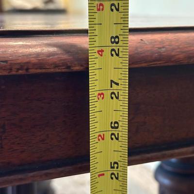 Antique Extendable Dining Table with Leaves