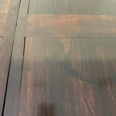 Antique Extendable Dining Table with Leaves