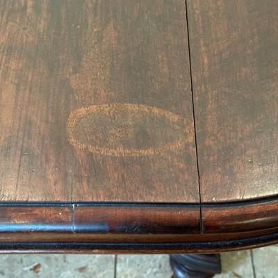 Antique Extendable Dining Table with Leaves