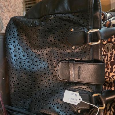 Sale Photo Thumbnail #165: Purses - Isaac Mizrahi, travel-on
Tiganello headbands 
Hats


Nightstand not included