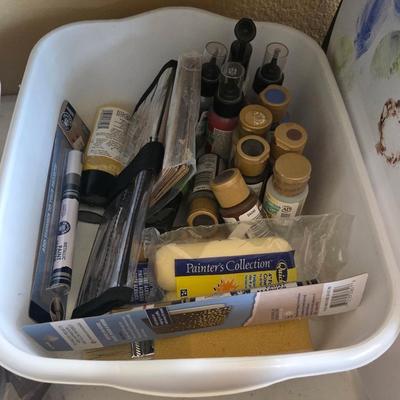 Sale Photo Thumbnail #281: Sewing
Paints
Clay
Hot glue sticks

Shelves & table not included