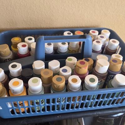 Sale Photo Thumbnail #280: Sewing
Paints
Clay
Hot glue sticks

Shelves & table not included