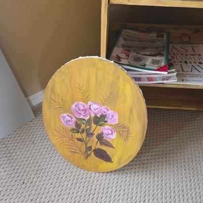 Sale Photo Thumbnail #299: Table 
Craft painting
Clay books
Paint brush or pencil holder
Organizer
