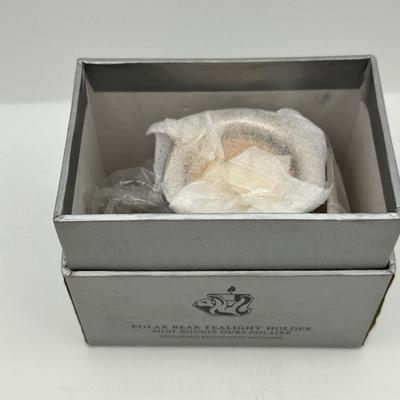 Restoration Hardware Polo Bear Tea light Candle Holder