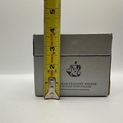 Restoration Hardware Polo Bear Tea light Candle Holder