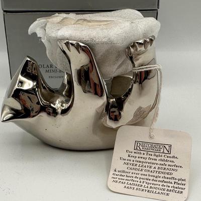 Restoration Hardware Polo Bear Tea light Candle Holder