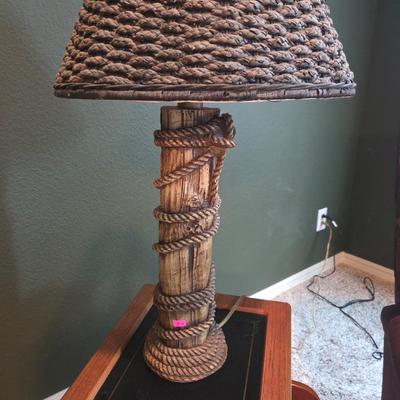 Sale Photo Thumbnail #356: Recliner needs plunger pin for footrest to stay up but works
Rug - 42x68
Lamp
End table