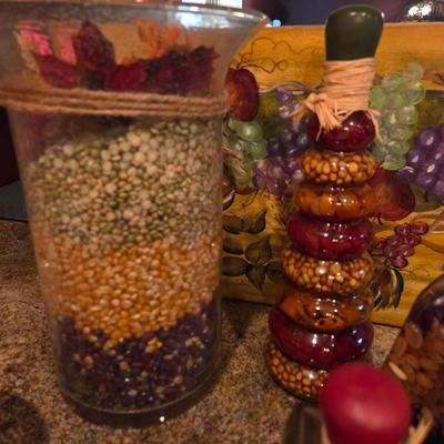 Sale Photo Thumbnail #394: Grape & spice decor