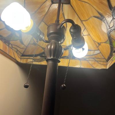 Robert Louis Tiffany Mission Style Floor Lamp (LR-MG)