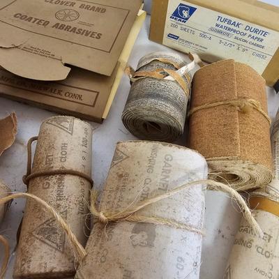 Assortment of Sanding Paper & Rolls (SB-JS)