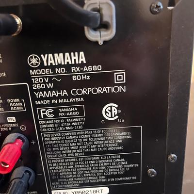 Yamaha RX A680 AV Receiver (LR-MG)