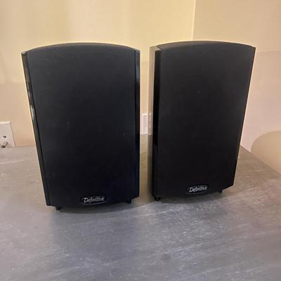 Definitive Pro Sub 800 With Center Speaker & Two Speakers (LR-MG)