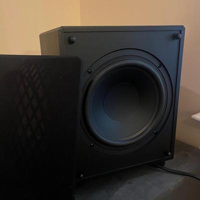Definitive Pro Sub 800 With Center Speaker & Two Speakers (LR-MG)