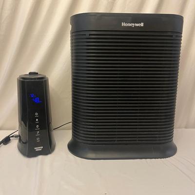 Honeywell Hepa Air Purifier & Sharper Image Humidifier (LR-MG)