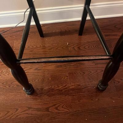 Pair of Wooden Barstools (LR-MG)