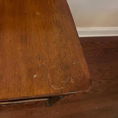 Pair of Wooden Barstools (LR-MG)