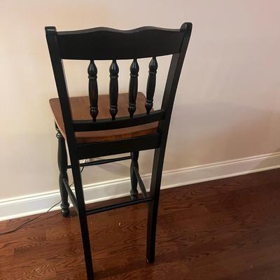 Pair of Wooden Barstools (LR-MG)