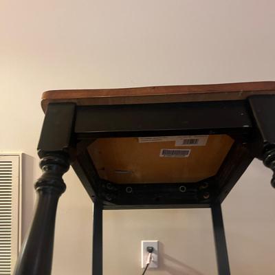 Pair of Wooden Barstools (LR-MG)