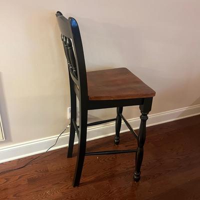 Pair of Wooden Barstools (LR-MG)