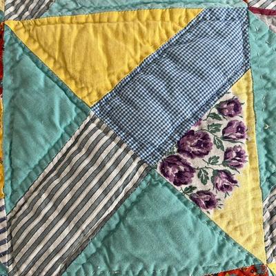 Blue Patch Quilt (B1)