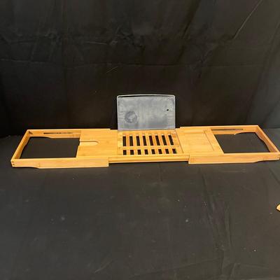 Bamboo Bathtub Caddy, Full Body Bath Pillow & More (LR-MG)