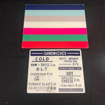 Kate Spade Lenox Glass Food Prep Boards & More (K-MG)