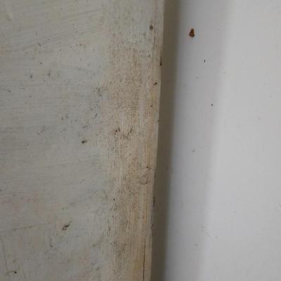 Pair of White Enamel Cabinets (SB, G1 -JS)