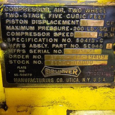 Brunner Large Air Compressor & Accessories (SB-JS)
