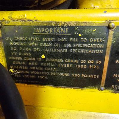 Brunner Large Air Compressor & Accessories (SB-JS)