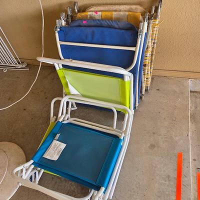 Sale Photo Thumbnail #410: Various lawn chairs