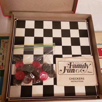 Vintage Monopoly, Checkers, Chinese Checkers and More (B3-KD)