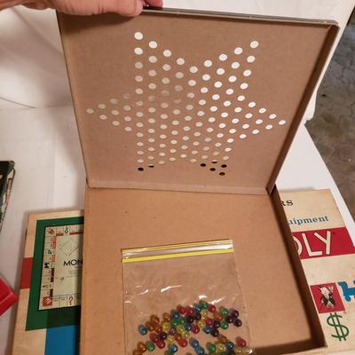 Vintage Monopoly, Checkers, Chinese Checkers and More (B3-KD)