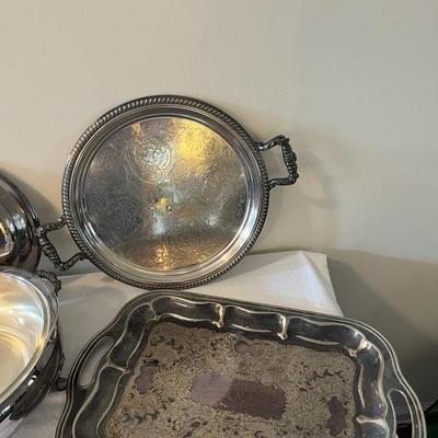 Silver Plate Serving Ware (DR)