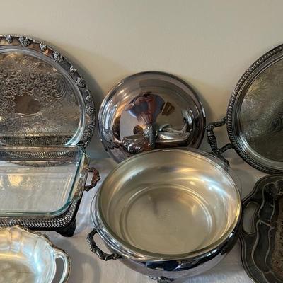 Silver Plate Serving Ware (DR)