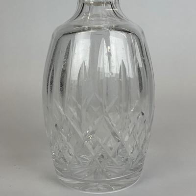 Sale Photo Thumbnail #505: This item is discontinued. Inside of the decanter is spotty, will require professional cleaning. Please refer to photos for condition. 
Measurements:
10.75” in height