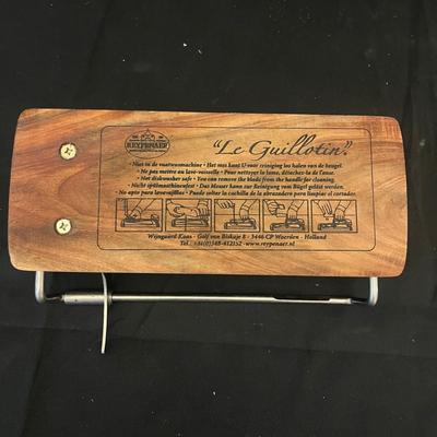 Bamboo Cheese Board Set, Cheese Cutter & More (K-MG)