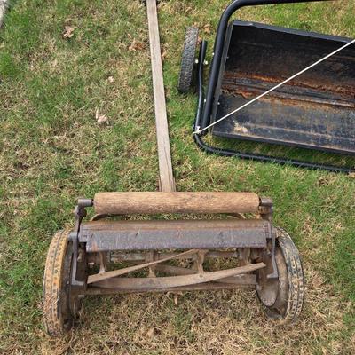 Sale Photo Thumbnail #520: Tiller
Aerator
Old push mower