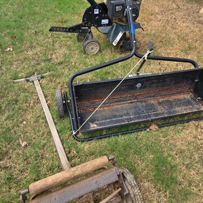 Sale Photo Thumbnail #519: Tiller
Aerator
Old push mower