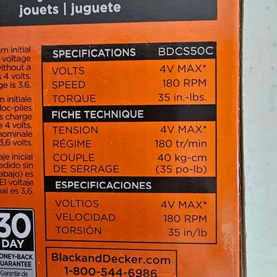 Craftsman and Black & Decker Power Hand Tools (SB-JS)