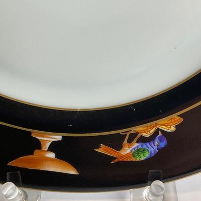 Sale Photo Thumbnail #538: Decorated in France by Le Tallec. Has private stock mark, one very small scratch. please refer to photos.
Measurements:
7.75” in diameter