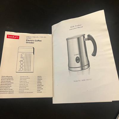 Bodom Coffee Grinder, Press & China Milk Frother (K-MG)