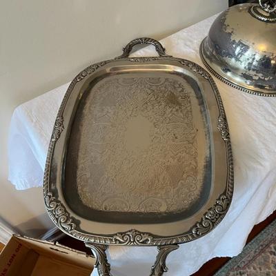 Silver Plate Serving Dishes (DR)