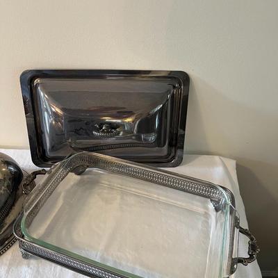 Silver Plate Serving Dishes (DR)