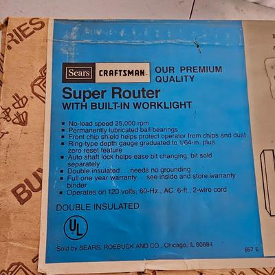 Craftsman Hand Router & Buffer (SF-JS)