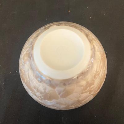 Two Yunomi Tea Cups With Unique Crystal Glazes (K-MG)