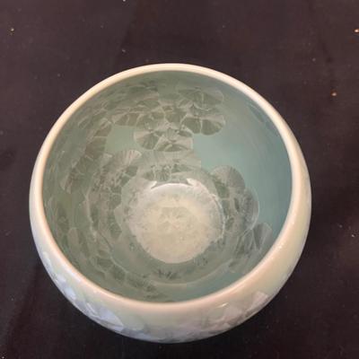 Two Yunomi Tea Cups With Unique Crystal Glazes (K-MG)