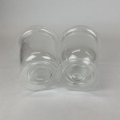 Sale Photo Thumbnail #568: One of the candle holders has some candle residue
Measurements:
6.25” in height, 6” in diameter